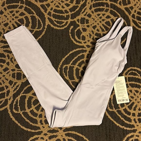 Lululemon Align Bodysuit 25" Blissful Blue NWT Yoga size 4  ☁️ 🌊💧💦💨 - Picture 8 of 9